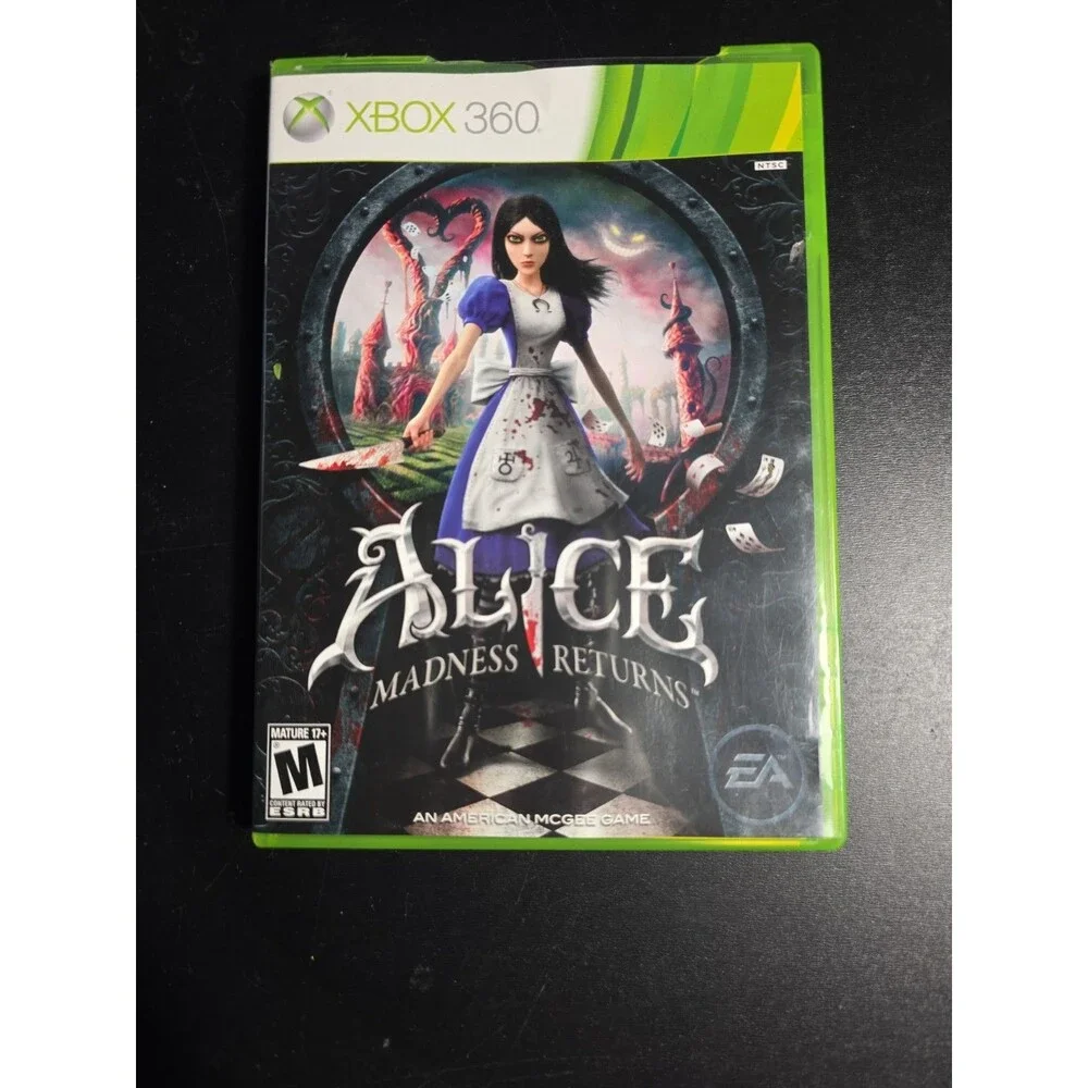 Alice: Madness Returns Microsoft Xbox 360 TESTED Working